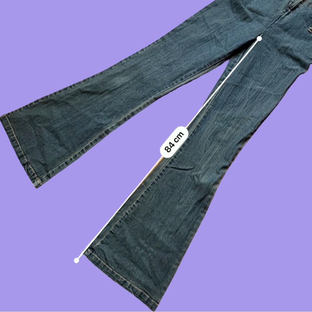 2/50$ Vintage 70s Style Denim Jumpsuit | Vintage - Picture 5 of 9